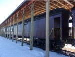 SOO 358 in the Snow